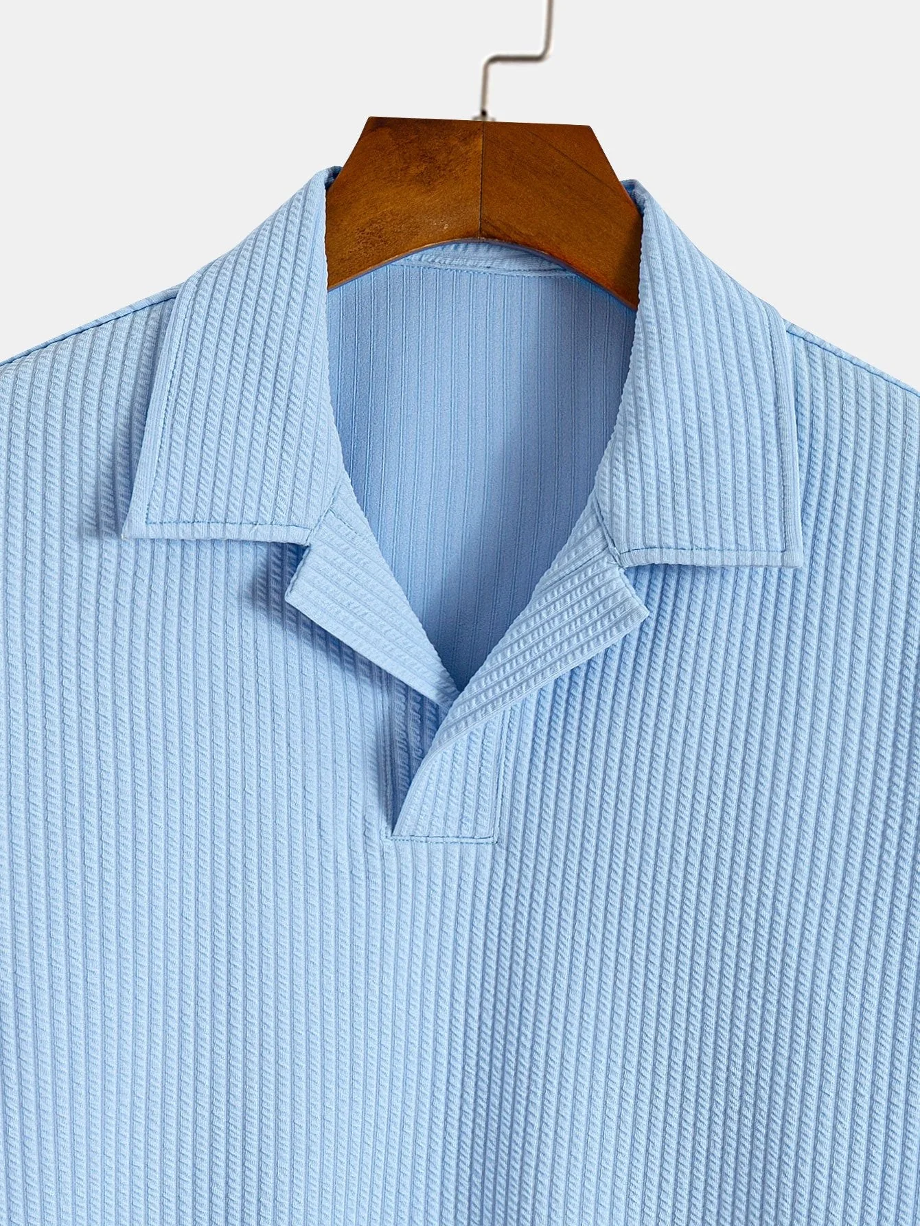 Ezekiel | Ribbed Cuban Collar Polo - Image 7