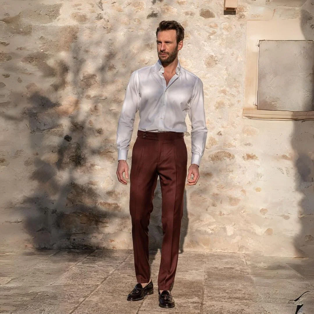 Ezra® | Gold Coast Linen Pants - Image 2