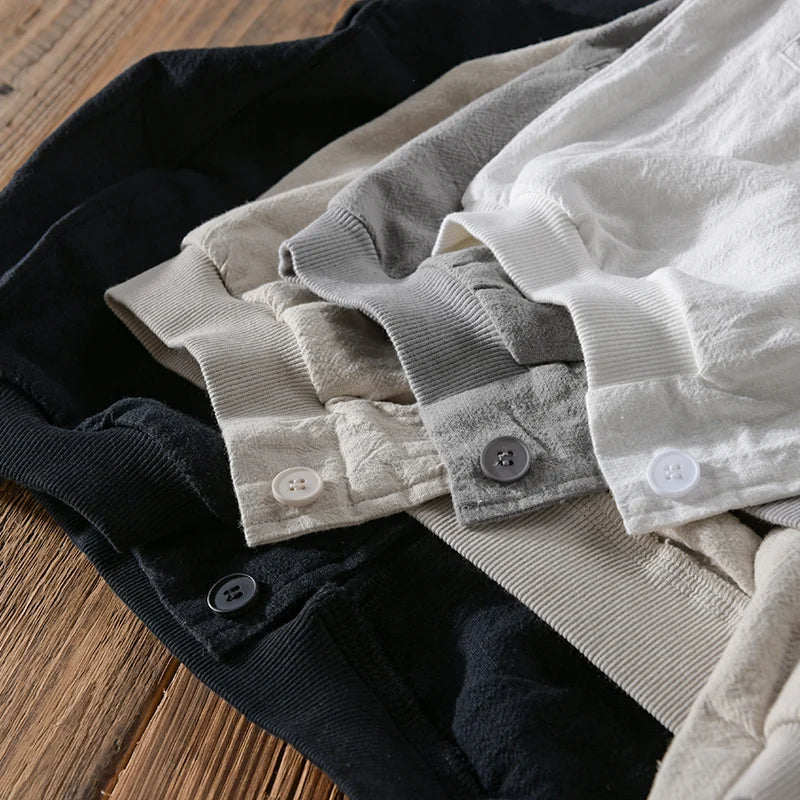 Ezra® | Linen Hoodie - Image 6