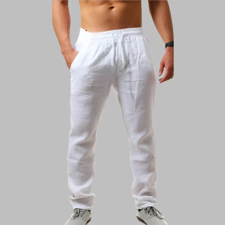 Ezra® | Linen Trousers For Men - Image 2