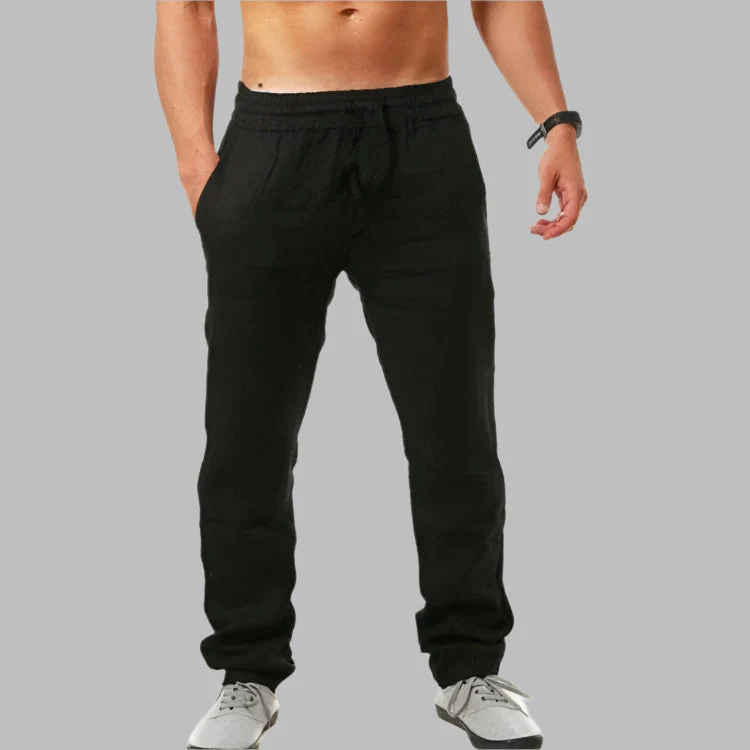Ezra® | Linen Trousers For Men - Image 4