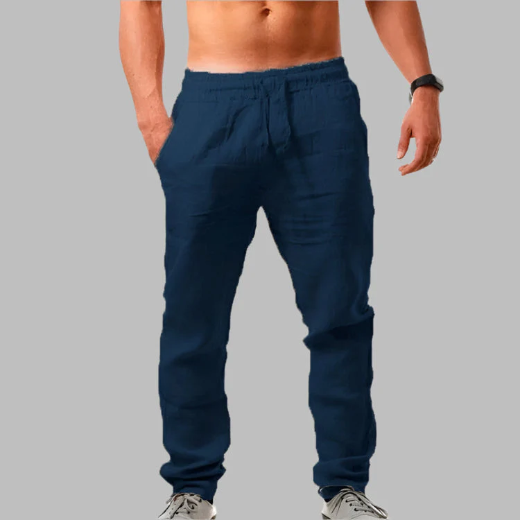 Ezra® | Linen Trousers For Men - Image 8