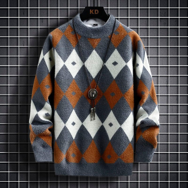 Ezra® | Pattern Sweater For Men - Image 2