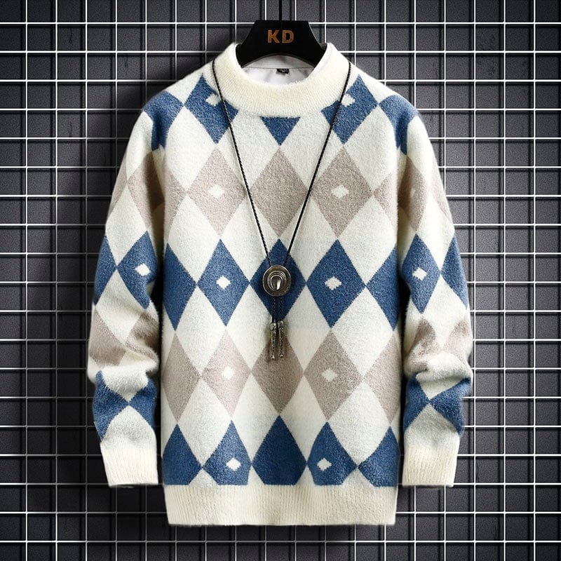 Ezra® | Pattern Sweater For Men - Image 4