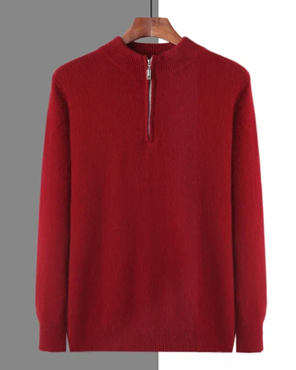Ezra | Genève Cashmere Zip Up - Image 2