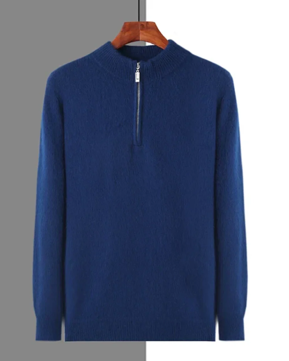Ezra | Genève Cashmere Zip Up - Image 3