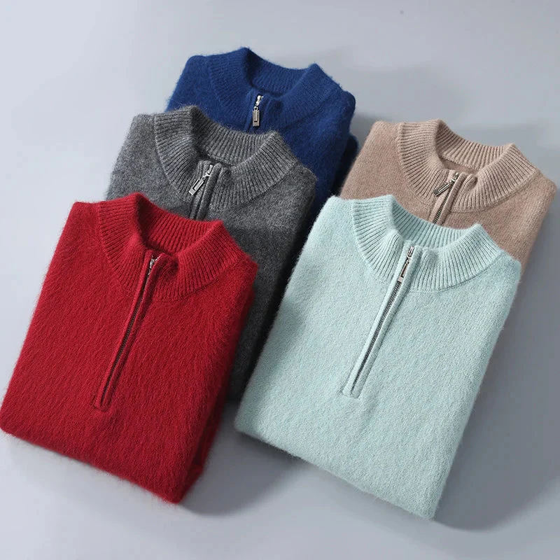 Ezra | Genève Cashmere Zip Up - Image 6