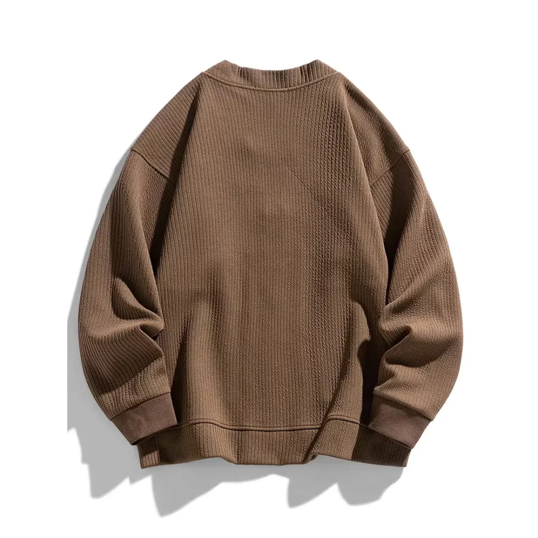 Ezra | Lucas Waffle Knit Cardigan - Image 6