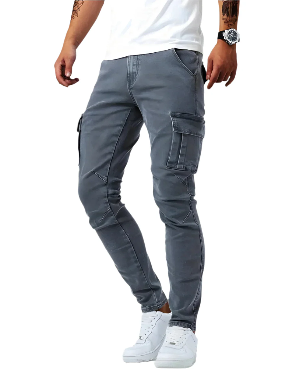 Ezra | Marino Cargo Stretch Pants - Image 2