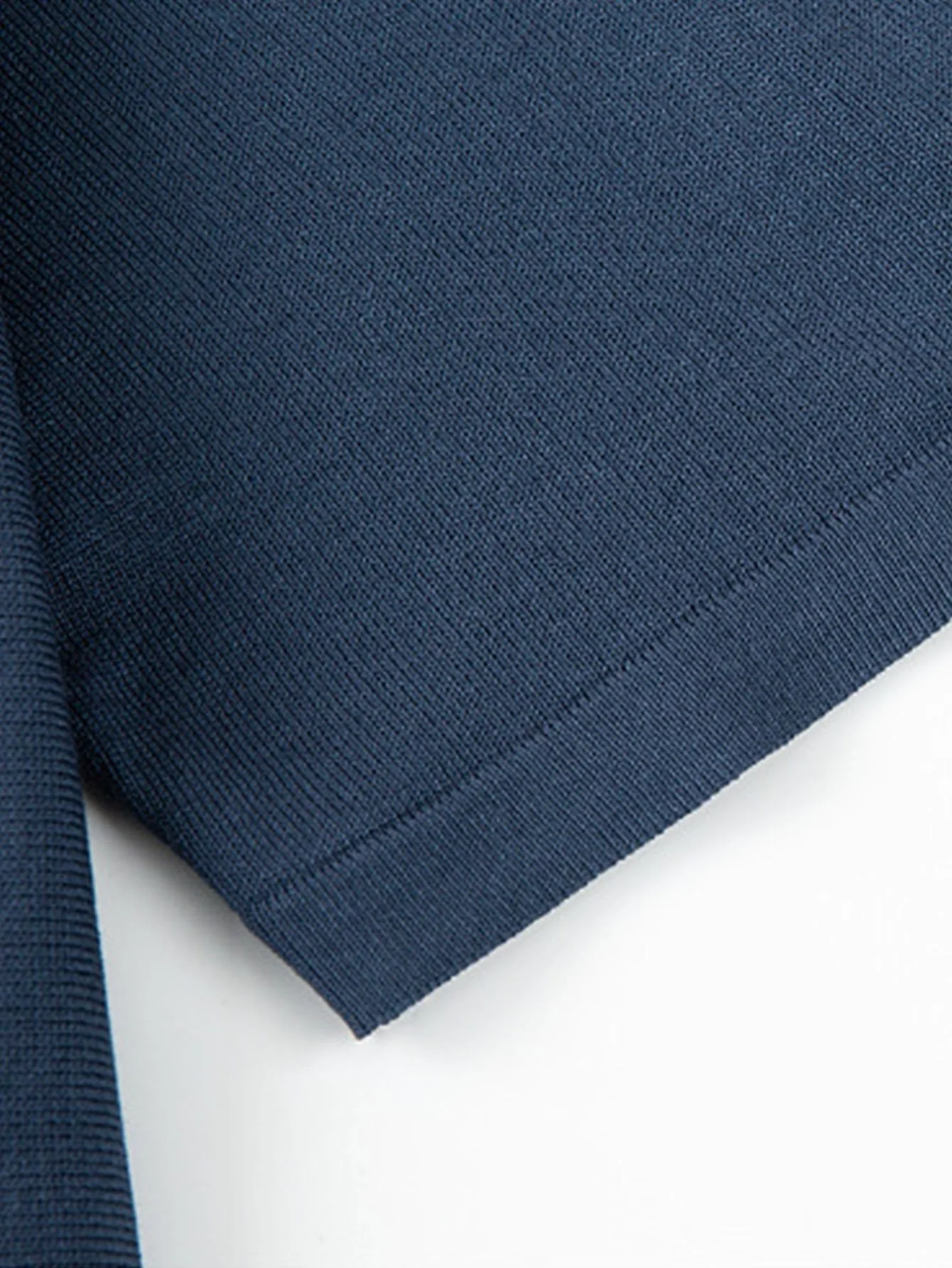 Ezra | Short Sleeve Multi Stripe Button Up Sweater Polo - Image 7