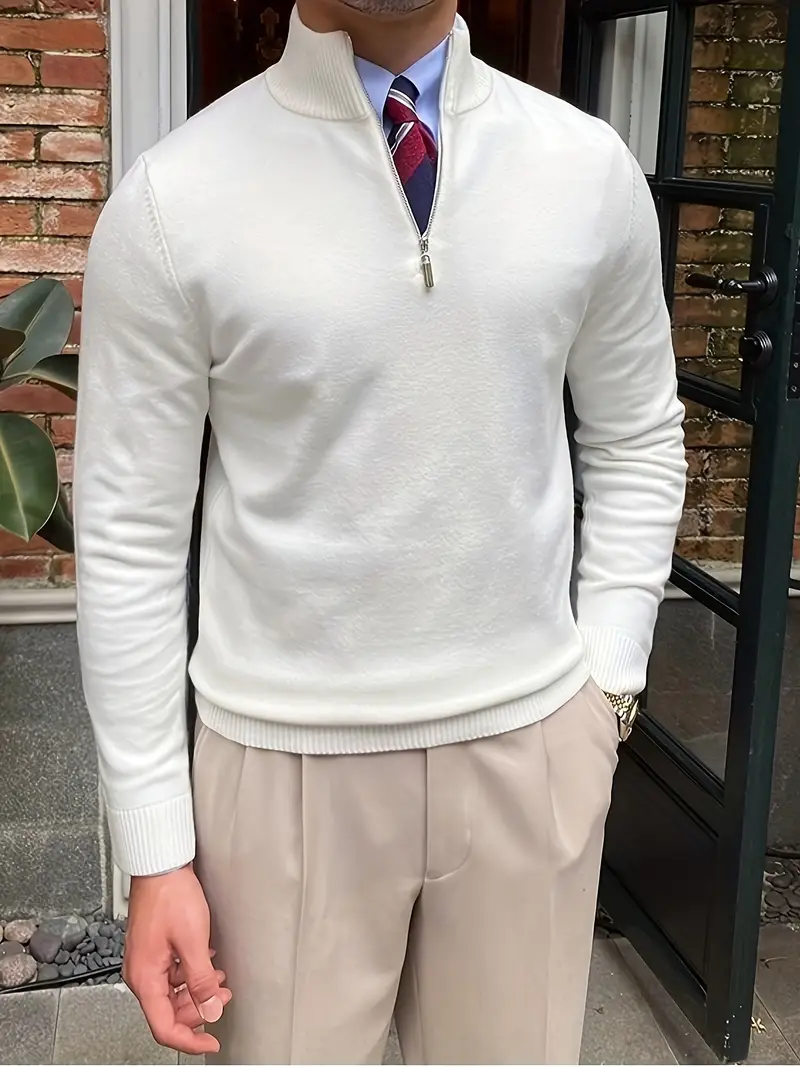 Fabian® | Milan Half Zip Sweater - Image 3
