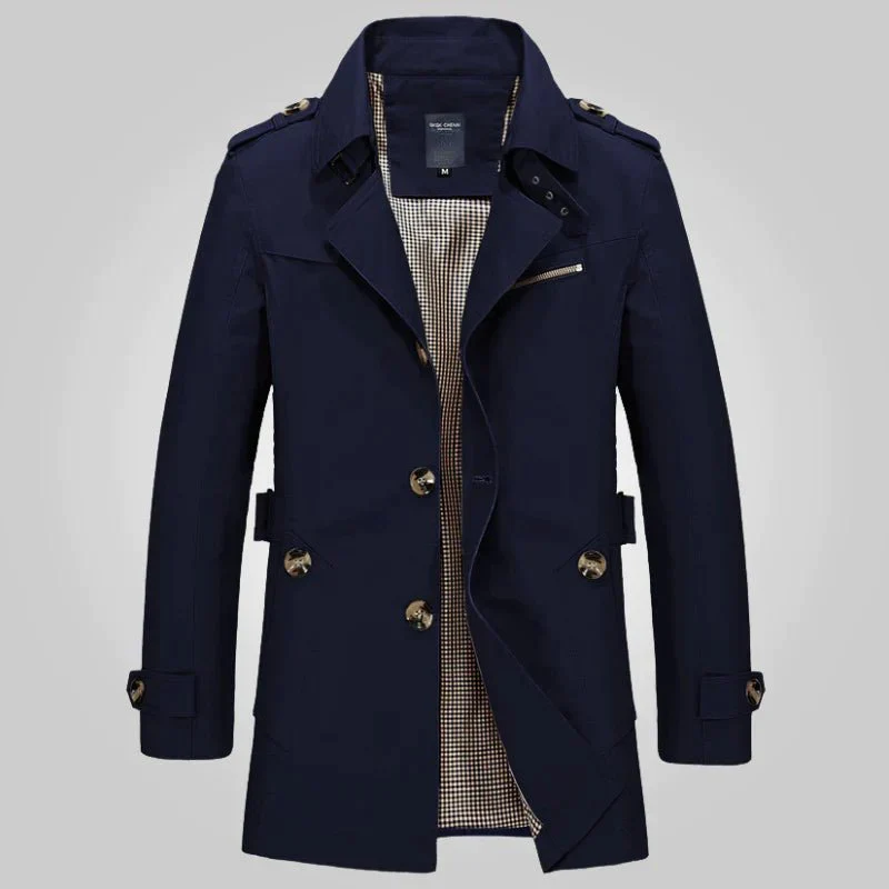 Fabián | Classic trench coat with tie belt - Image 2