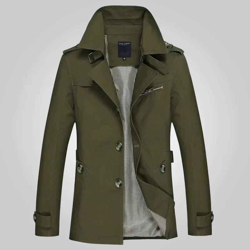 Fabián | Classic trench coat with tie belt - Image 4