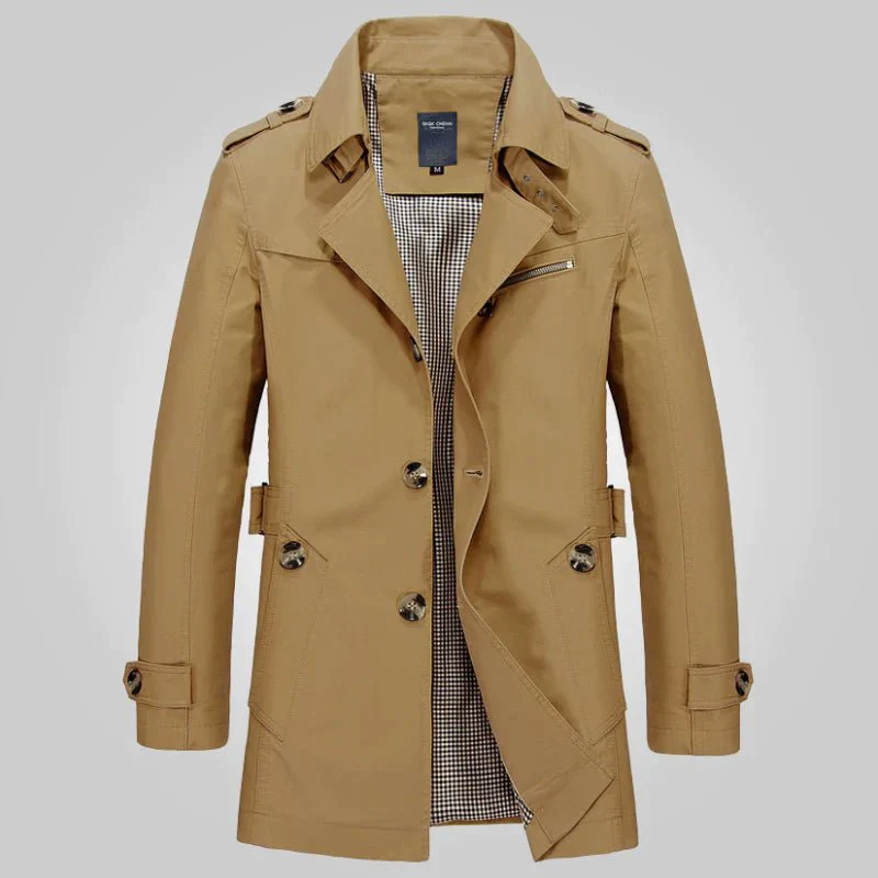 Fabián | Classic trench coat with tie belt - Image 5