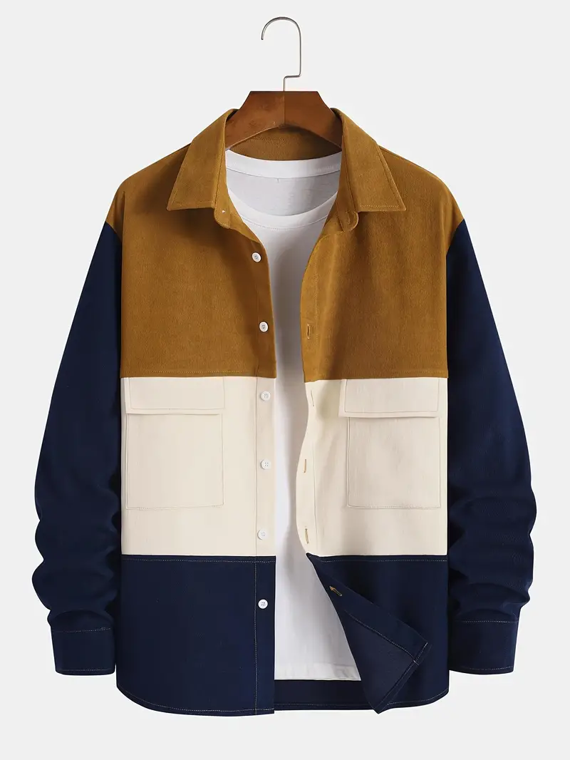 Fabio® | Color Block Shirt For Men - Image 4