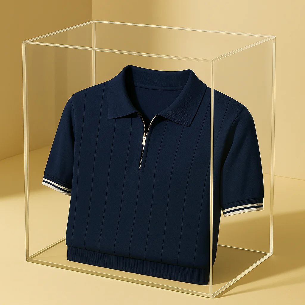 Facundo® | Knit Polo Shirt - Image 7
