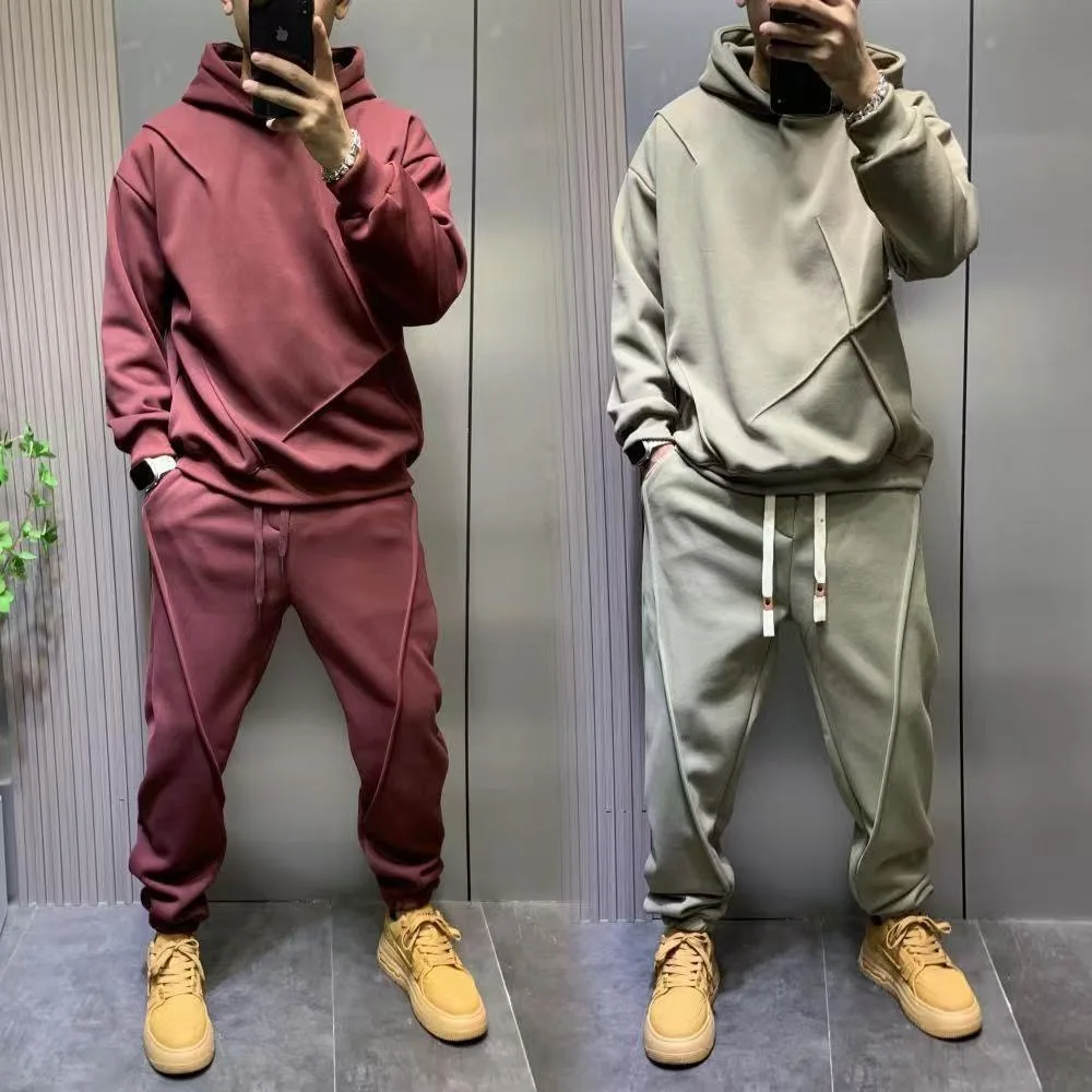 Faust® | Casual Two Piece Tracksuit For Men - Image 2
