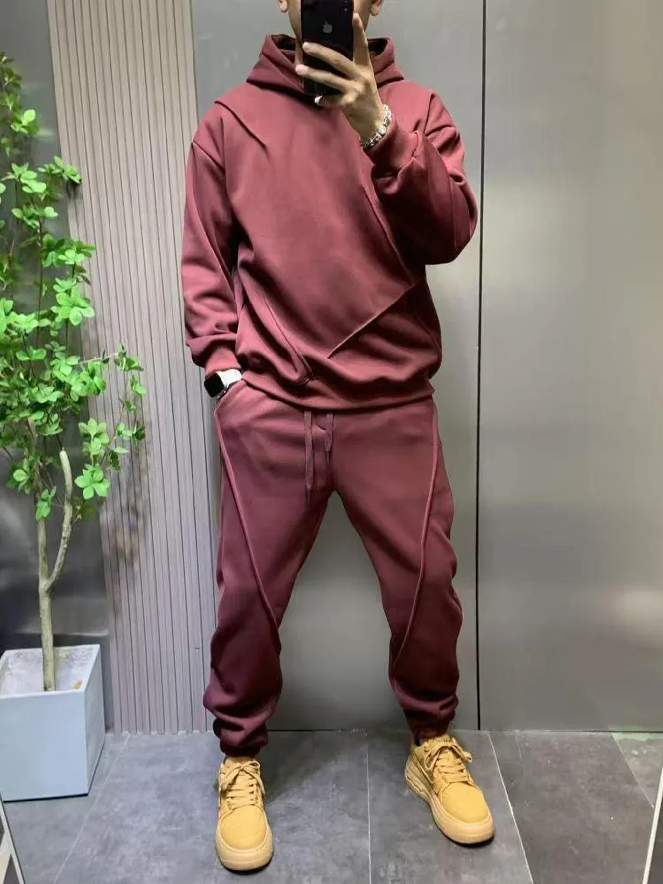 Faust® | Casual Two Piece Tracksuit For Men - Image 3