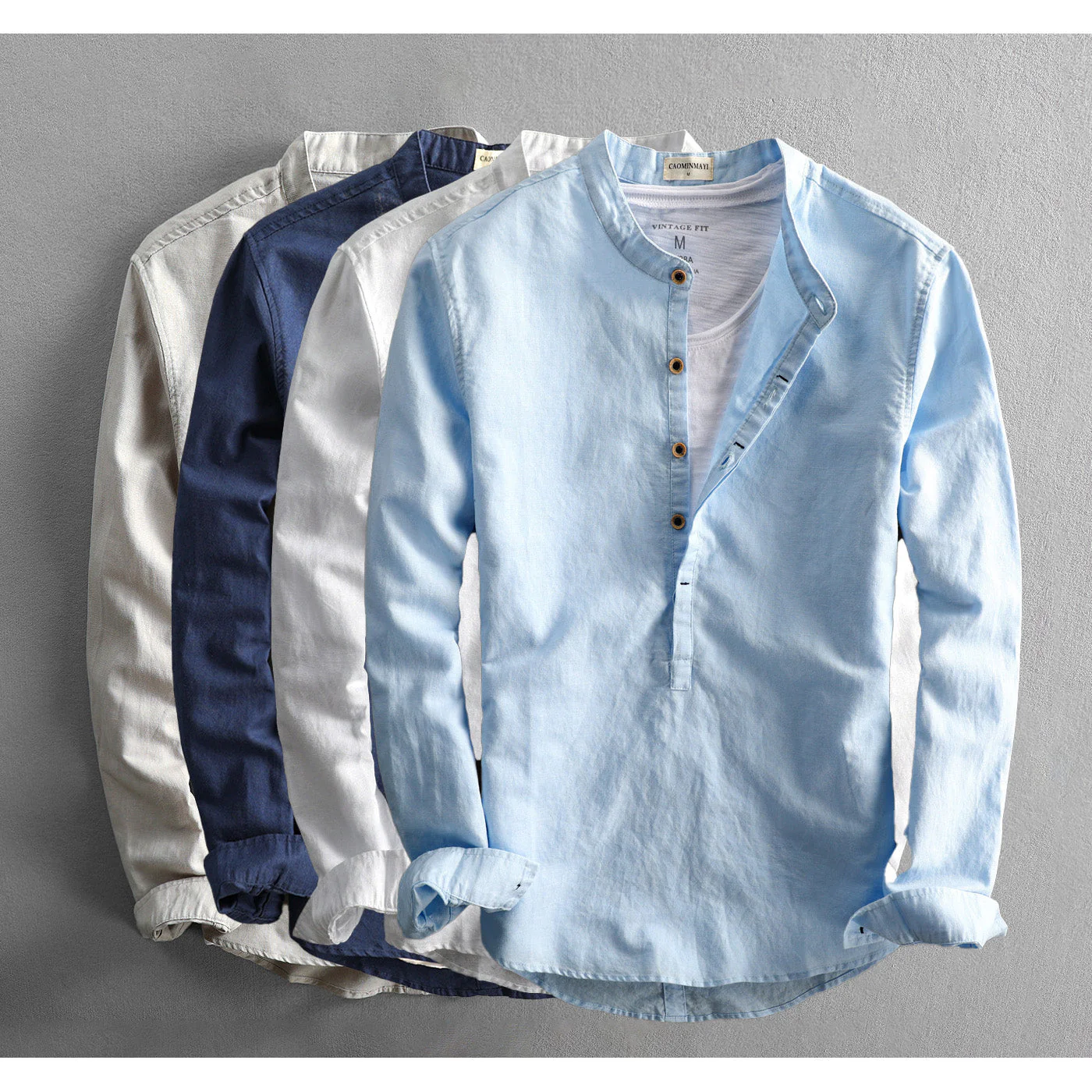 Fausto® | Linen Summer Shirt - Image 5