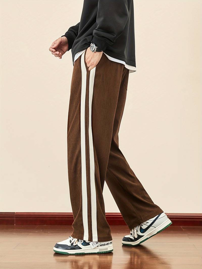 Fawcett® | Color Block Drawstring Pants For Men - Image 2