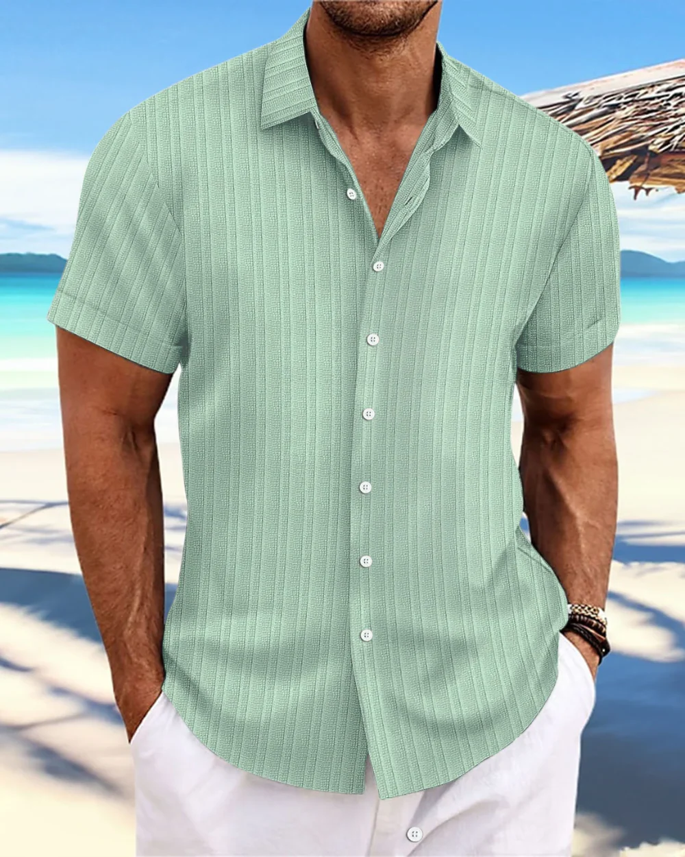 Federico® | Casual Short Sleeved Shirt - Image 13