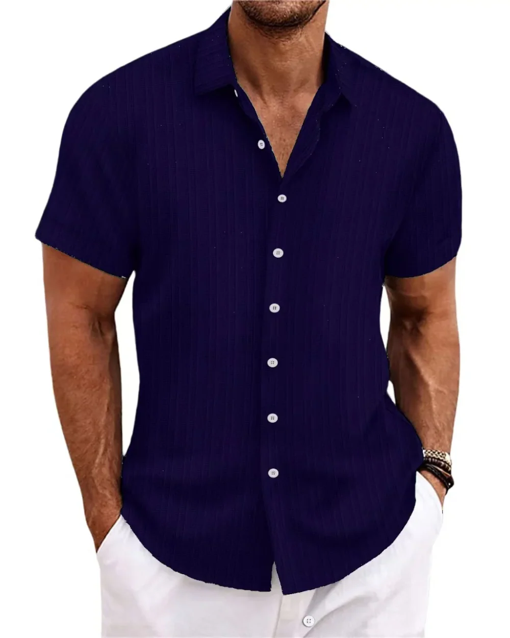 Federico® | Casual Short Sleeved Shirt - Image 9