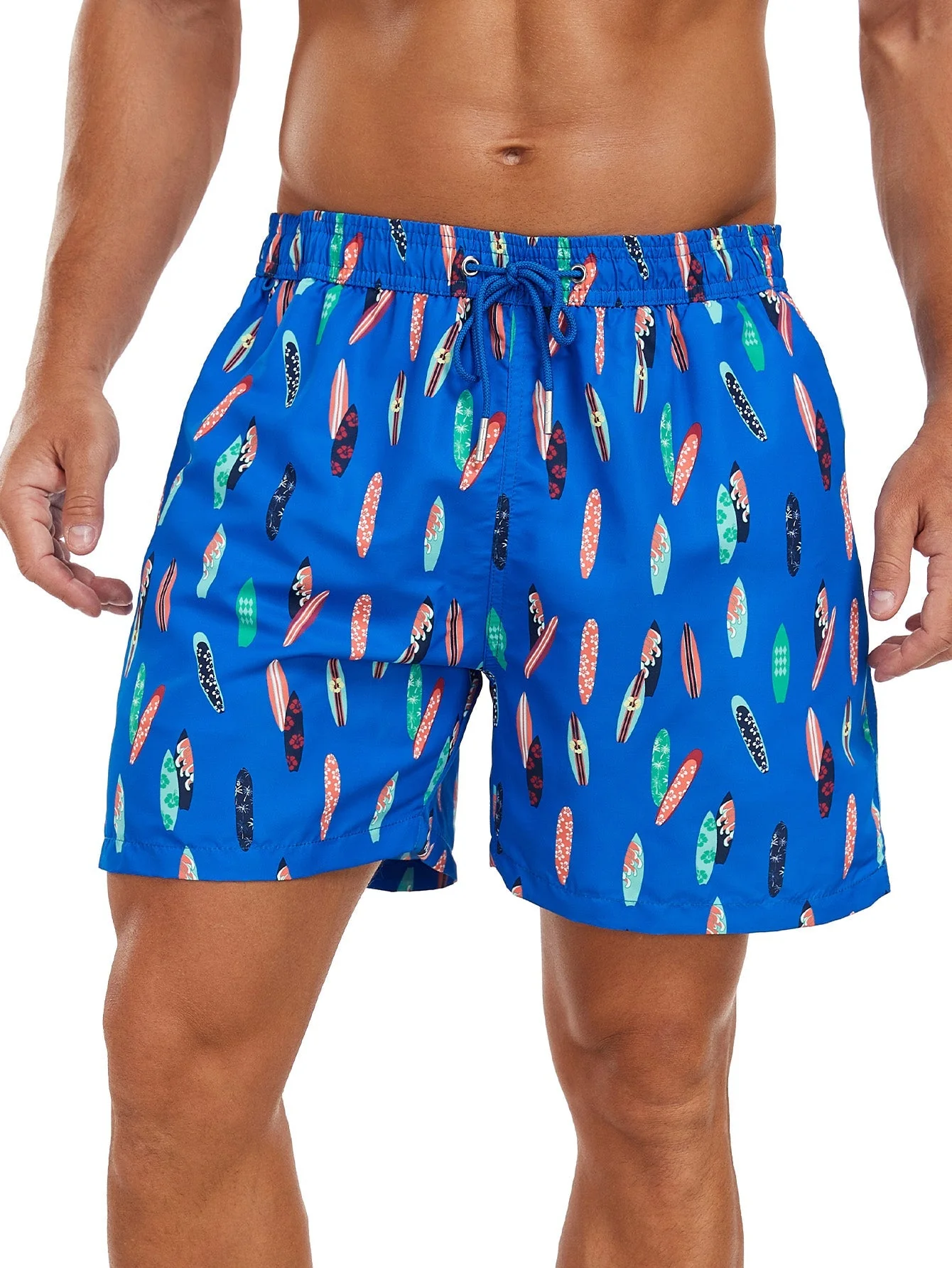 Federico® | Stowable Surfboard Print Swim Shorts - Image 5