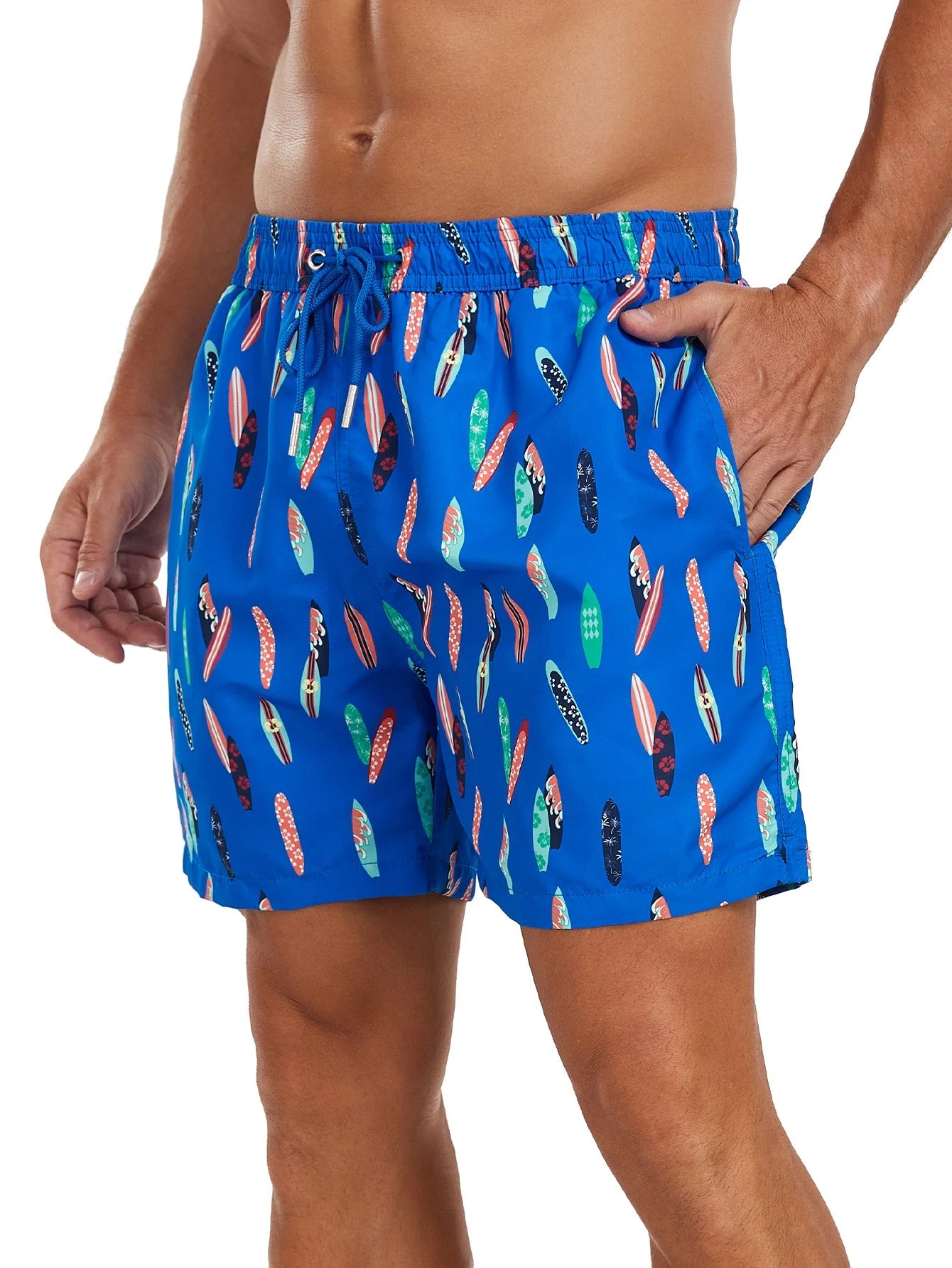 Federico® | Stowable Surfboard Print Swim Shorts - Image 6