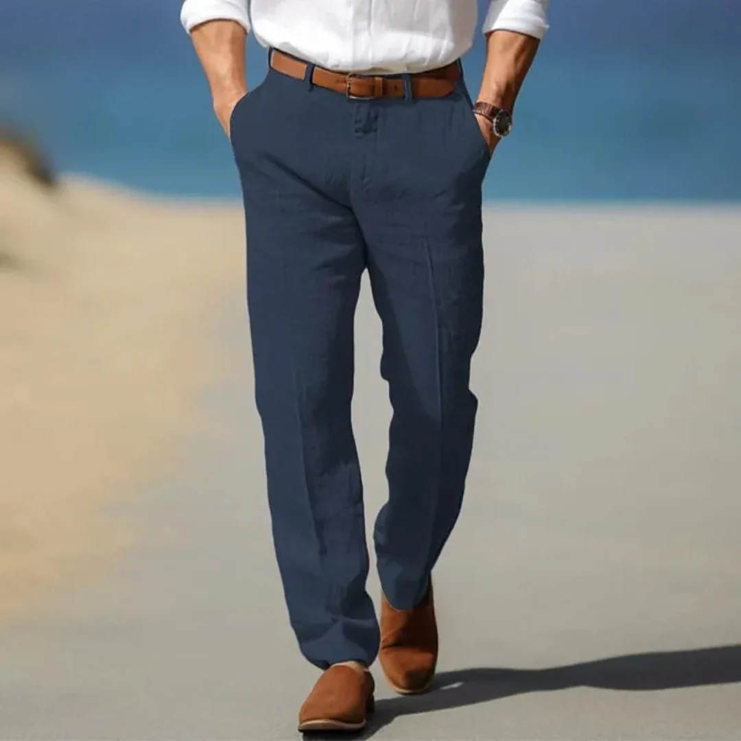 Feliciano | Edward Linen Pants - Image 5