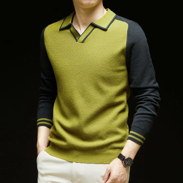 Felipe® | V-Neck Knit Sweater - Image 7