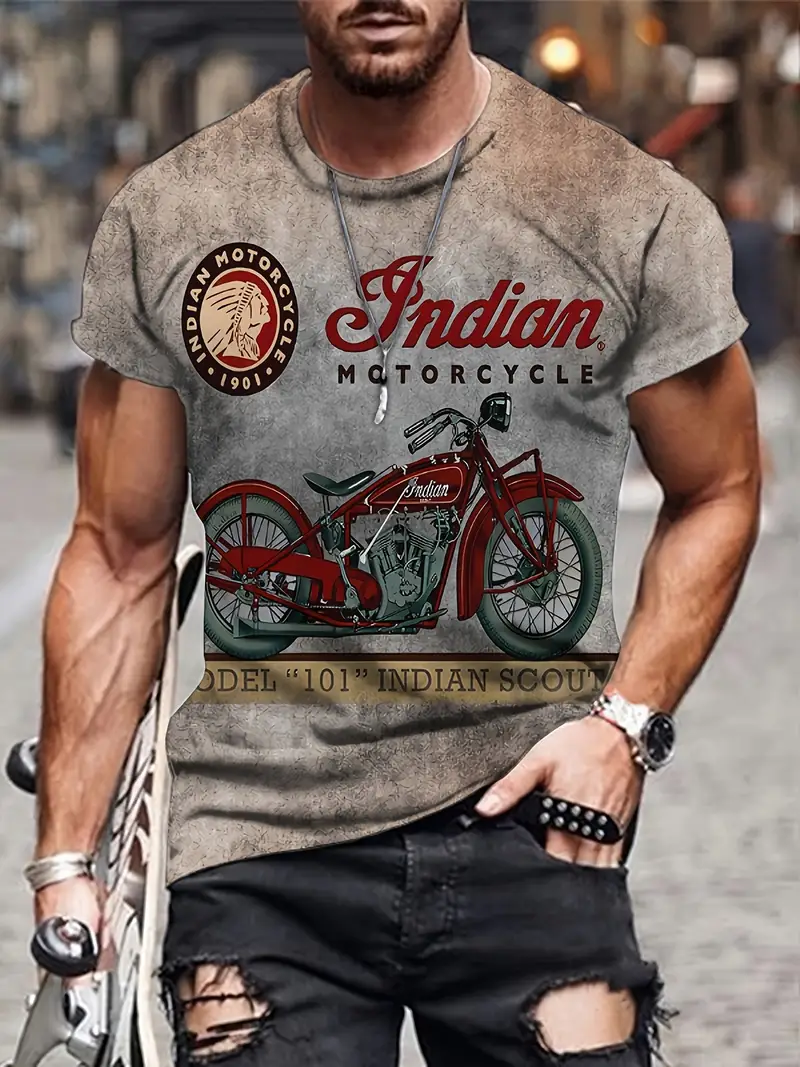 Fenton® | Retro Style Graphic T-Shirt For Men - Image 19
