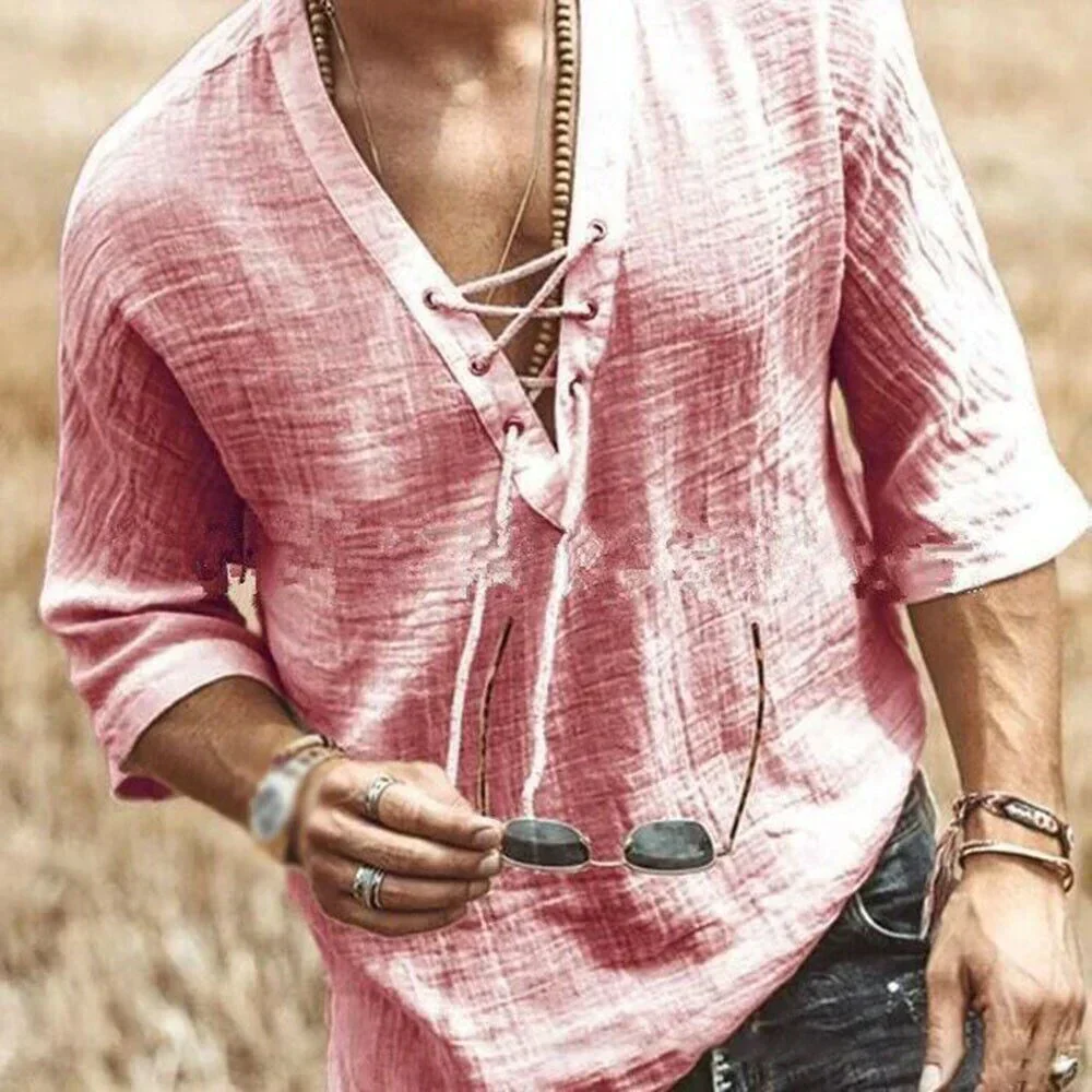 Fergal® | Casual Summer Linen Shirt For Men - Image 3