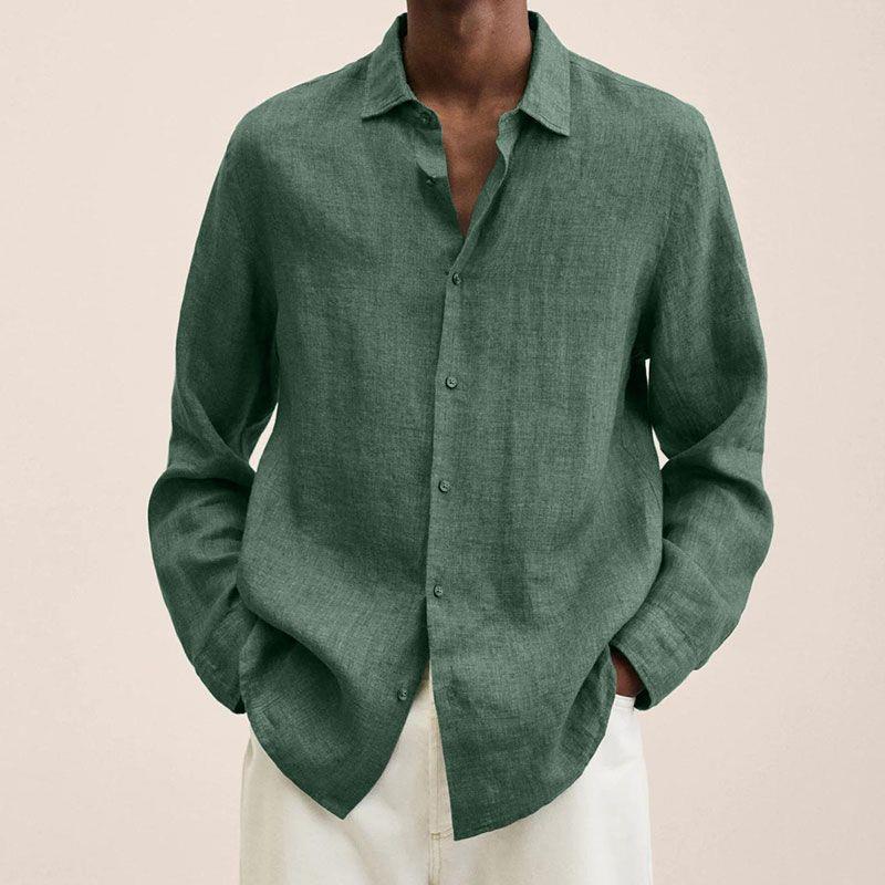 Fergus® | Elegant Linen Shirt For Men - Image 12