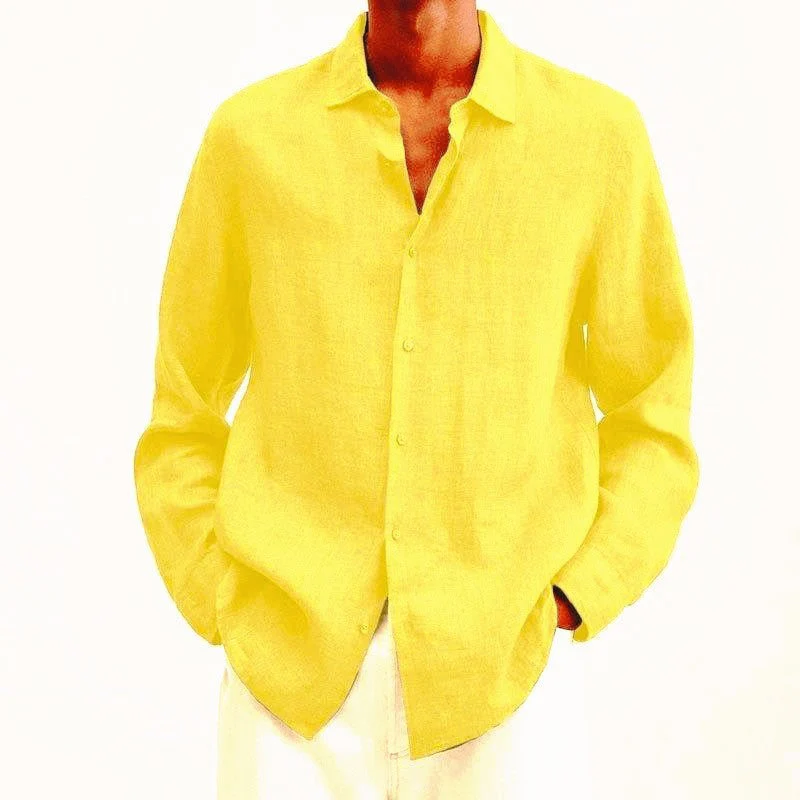 Fergus® | Elegant Linen Shirt For Men - Image 9