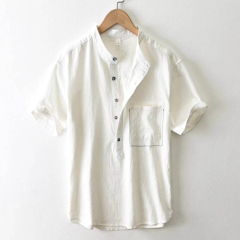 Fergus® | Linen Pocket Shirt - Image 3