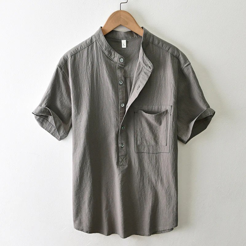 Fergus® | Linen Pocket Shirt - Image 4