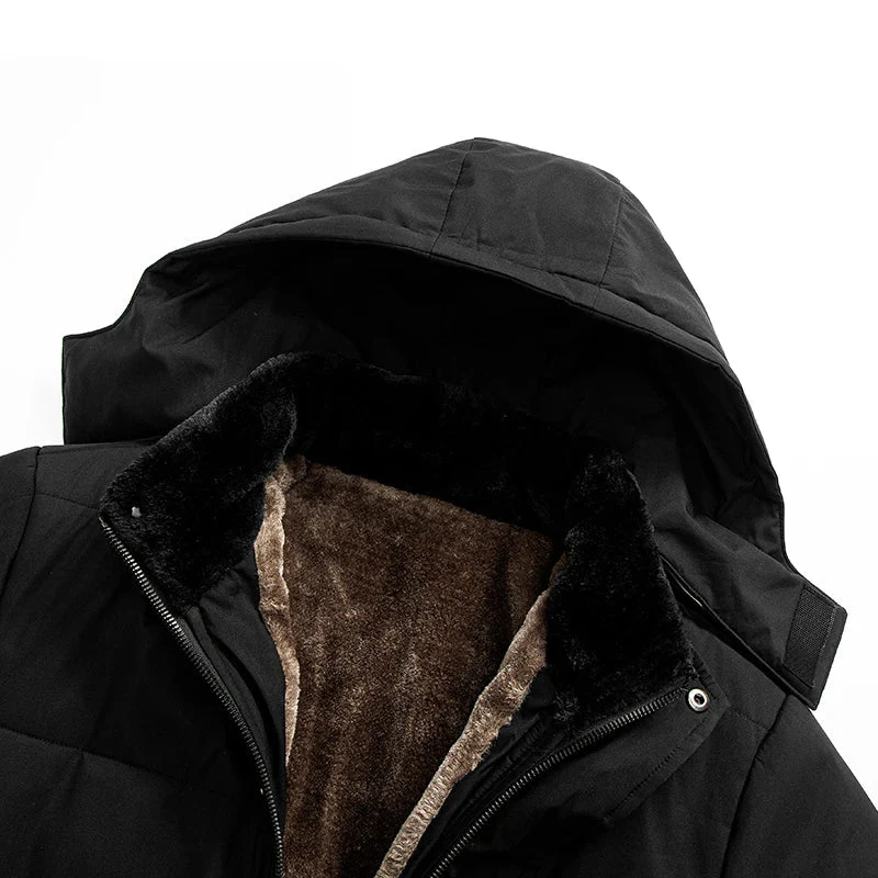 Fermín | Fashionable puffer jacket with fleece lining - Image 6