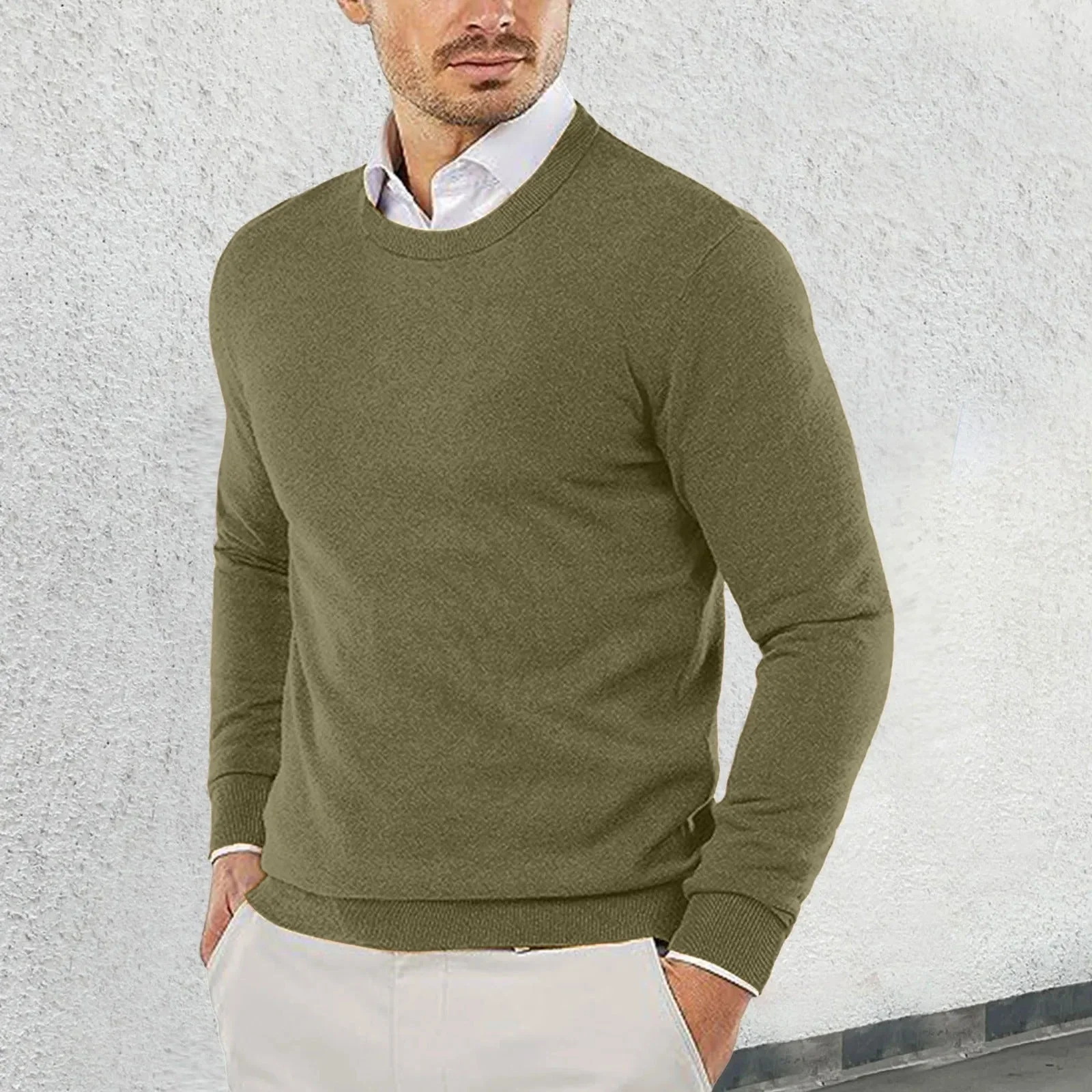 Fernando® | Crewneck Cotton Sweater - Image 4
