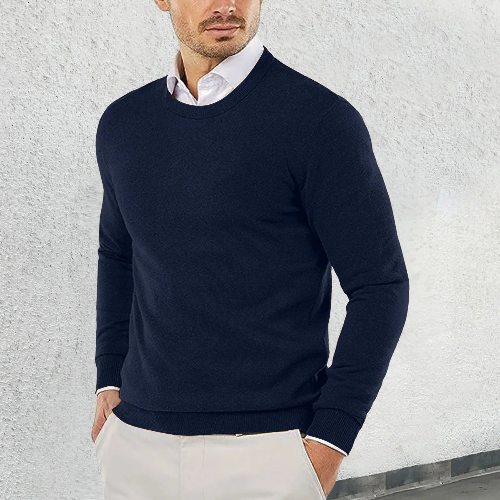Fernando® | Crewneck Cotton Sweater - Image 6