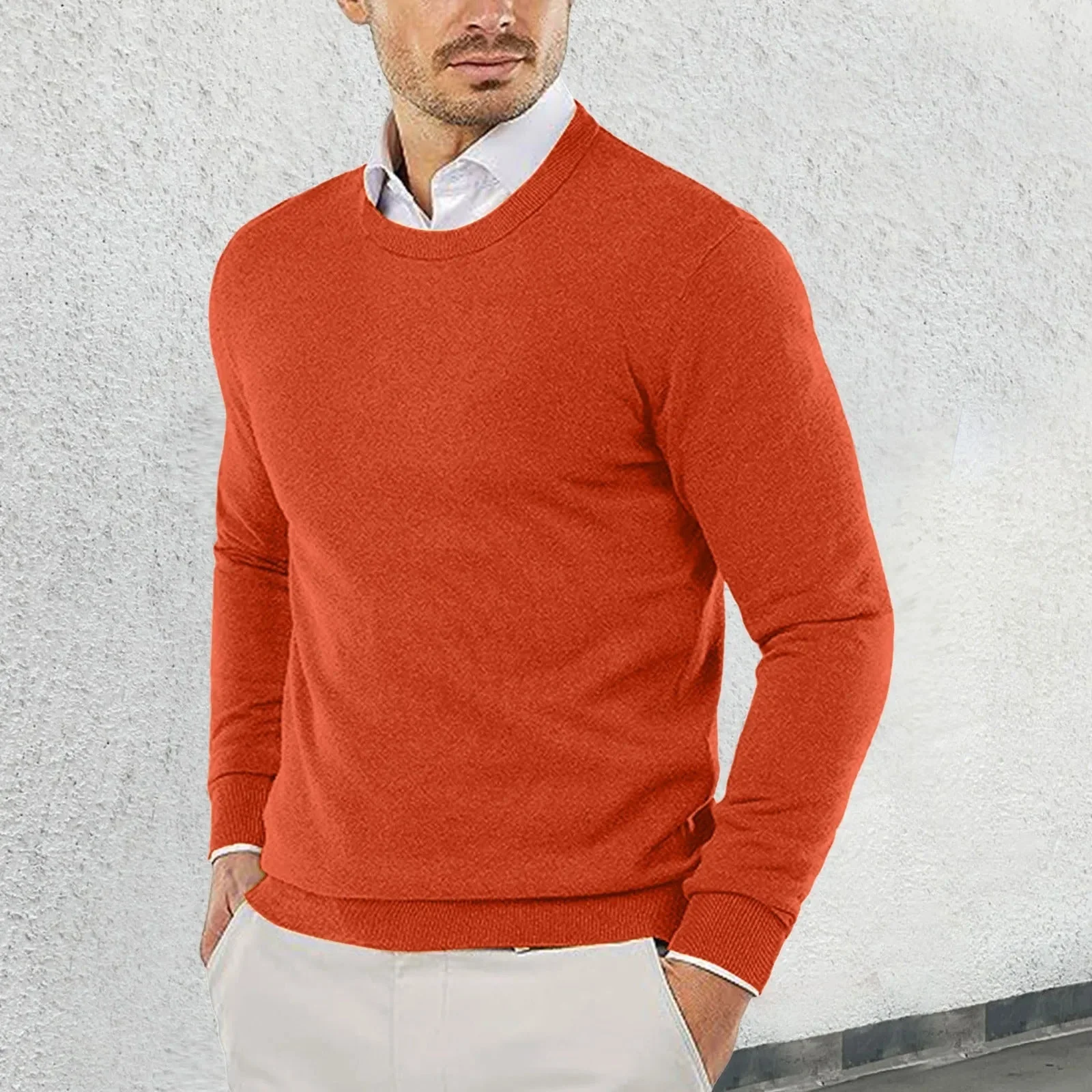 Fernando® | Crewneck Cotton Sweater - Image 8
