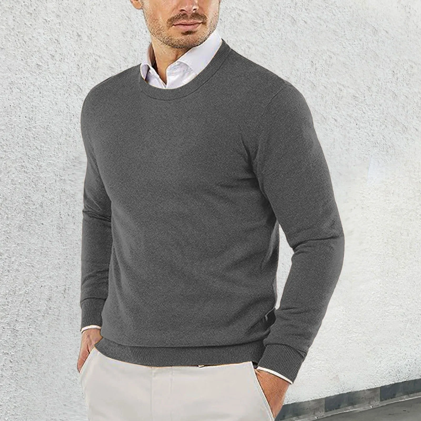 Fernando® | Crewneck Cotton Sweater - Image 9