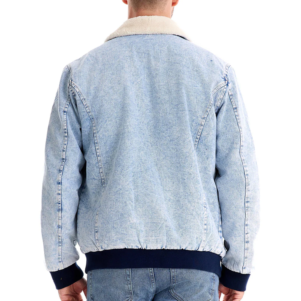 Fernando® | Jackson Denim Sherpa Jacket - Image 8