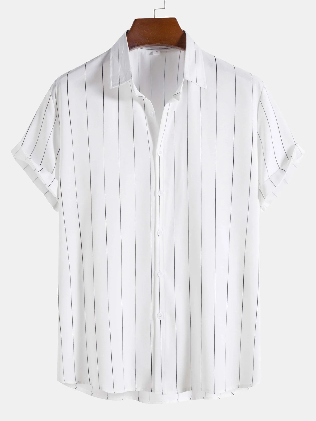 Fernando® | Striped Button Up Shirt - Image 3