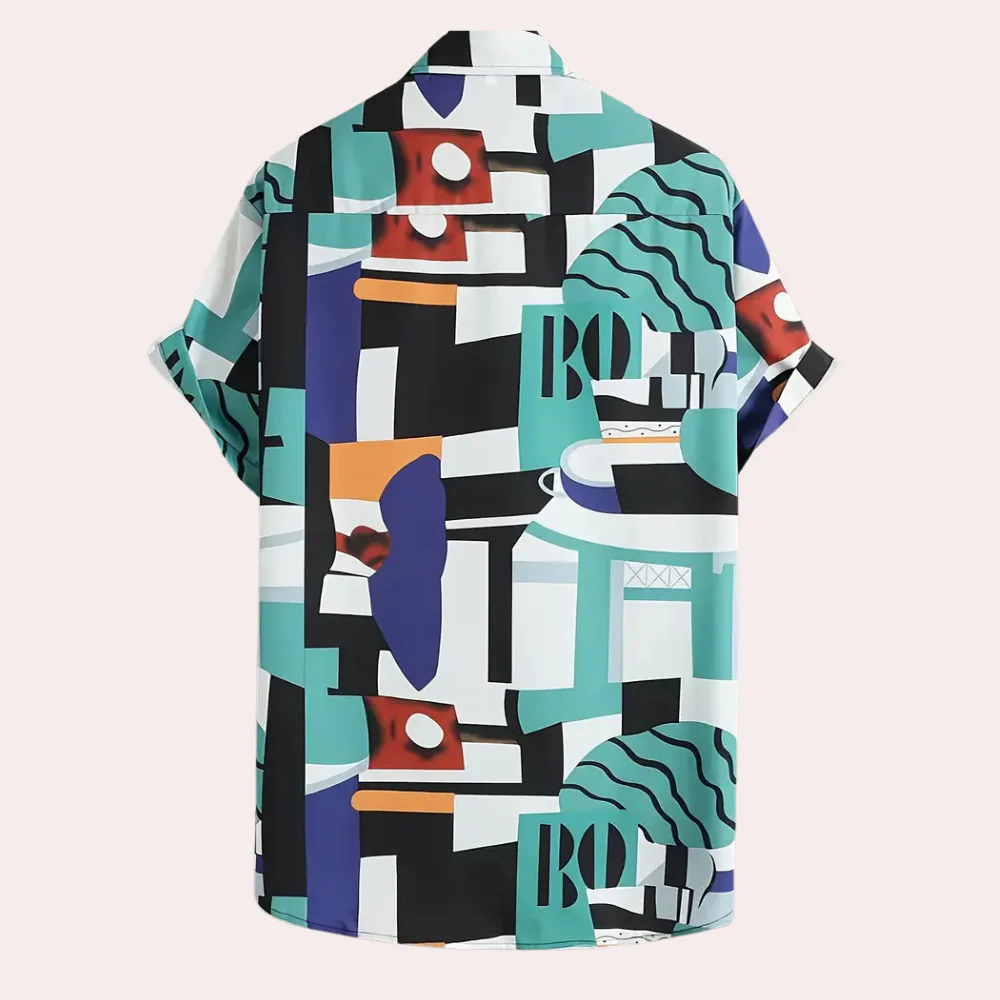 Fernando® | Vibrant Printed Shirt For Men - Image 2