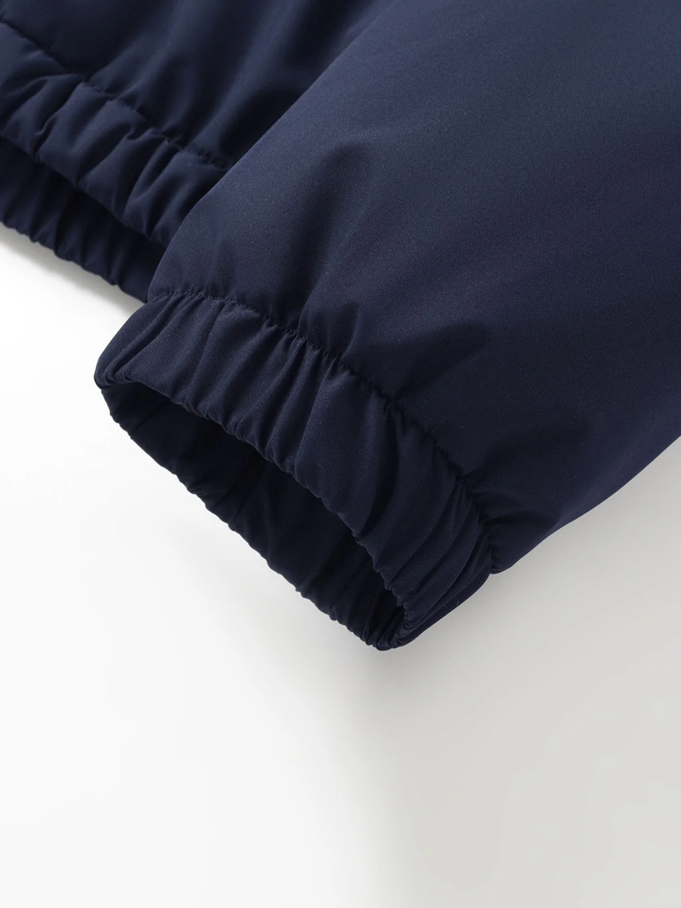 Fernando | Teddy Fleece Lined Color Block Hooded Windbreaker - Image 2