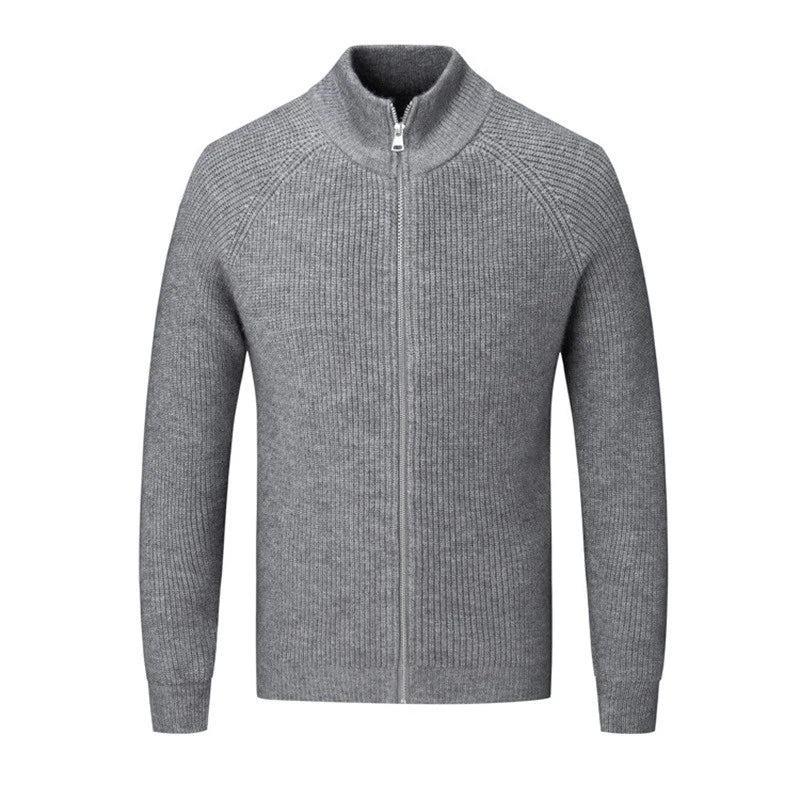 Ferris® | Luxurious Warm Zip-Up Wool Cardigan - Image 3