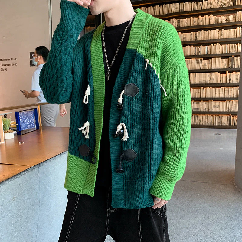 Filemón® | Patchwork Knit Cardigan - Image 2