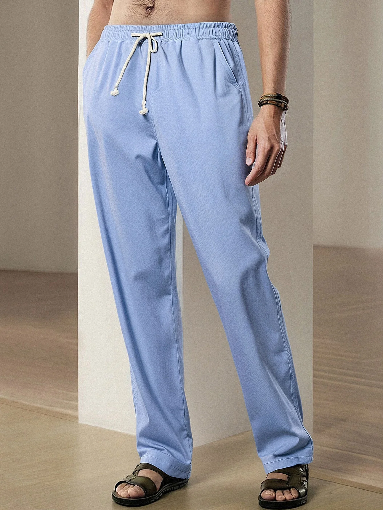 Filemón® | Straight Leg Linen Pants - Image 5