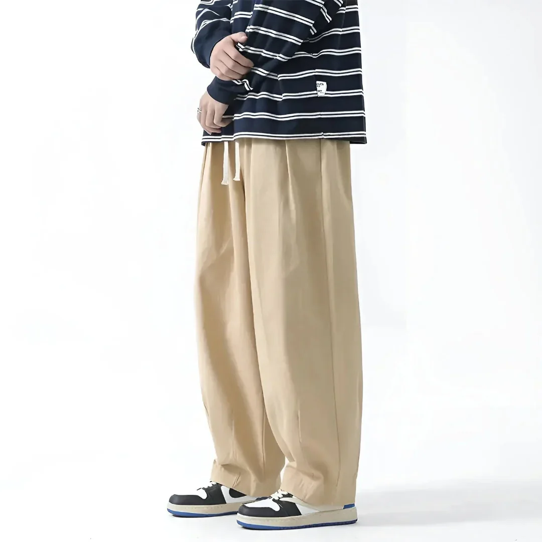 Filiberto | Elliott Oversized Pleated Cotton Pants - Image 4
