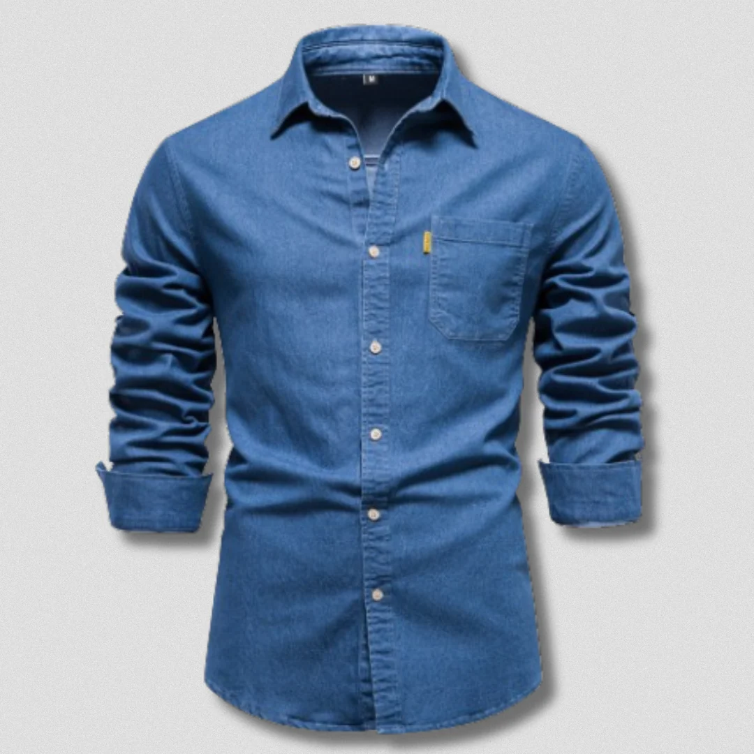 Filomeno® | Premium Denim Effect Shirt - Image 2